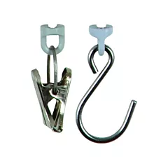 Pesola Micro Spring Scale Accessory - Clamp + Hook With Eye Clip (3.606)