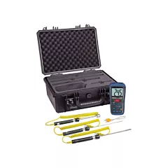 Reed Instruments Thermocouple Thermometer Kit, Contact, Digital, -58-2000°F (-50-1300°C) (R2400-KIT)