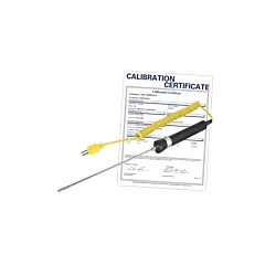 Reed Instruments Air/Gas Thermocouple Probe (includes ISO Certificate), 900 °C (1652°F) (R2940-NIST)