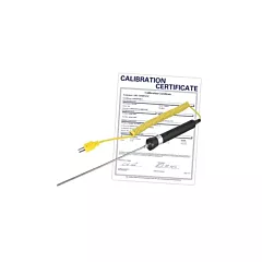 Reed Instruments Needle Tip Thermocouple Probe (includes ISO Certificate), 600 °C (1112°F) (R2960-NIST)