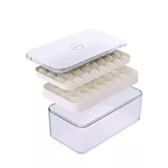 W&P Ice ball box and tray, White