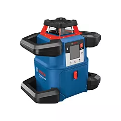 Robert Bosch Revolve4000 Connected Self-Leveling Horizontal Rotary Laser Kit, 4000' (1219.2 m), 635 Nm, 2 Laser Class (GRL4000-80CHK)
