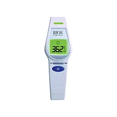 BIOS Non-Contact Forehead Thermometer, 0°C - 100.0°C (32.0°F - 212.0°F), Fixed (275DI)