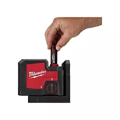 Milwaukee USB Rechargeable Green 3-Point Laser, 35' (10.66 m) (3510-21)