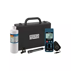Reed Instruments Nécessaire de conductimètre, Portatif, Numérique, 0 µS/cm - 200 µS/cm/0 mS/cm - 2 mS/cm/0 mS/cm - 20 mS/cm/0 mS/cm - 200 mS/cm, 0,1 µS/cm/0,001 mS/cm/0,01 mS/cm/0,1 mS/cm (R3100SD-KIT)