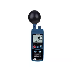 Reed Instruments Data Logging Heat Stress Meter with NIST Certificate, 0 to 50°C (32 to 122°F), 0° - 59°C (32° - 138°F), 5% - 95% RH (R6250SD-NIST)