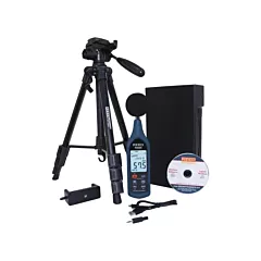 Reed Instruments Sonomètre à enregistrement de données avec trousse de trépied, A et C, Numérique (R8080-KIT2)