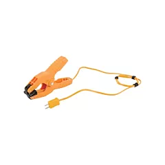 Reed Instruments Type K Pipe Clamp Thermocouple Probe with ISO Certificate, 200 °C (392°F) (R2970-NIST)