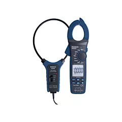 Reed Instruments True RMS Clamp Meter with Flexible Current Probe & ISO Certificate, AC/DC, AC/DC (R5055-KIT-NIST)