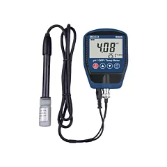 Reed Instruments pH/mV Meter with Temperature, Hand Held, 0 - 14 pH, Not Data Logging (R3525)