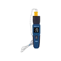 Reed Instruments Bluetooth Smart Series Thermocouple Thermometer, Contact, Digital, -328-2501°F (-200-1372°C) (R1640)