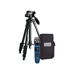 Reed Instruments R1600 Smart Series Vane Anemometer Kit, 0.6 - 25 m/sec, Data Logging (R1600-KIT)