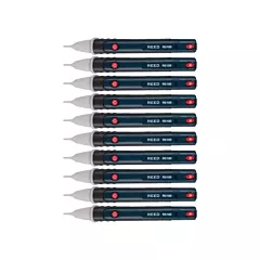 Reed Instruments Détecteur de tension sans contact avec lampe de poche, 24 V c.a. - 1000 V c.a., Affichage & son (R5110-10PK)