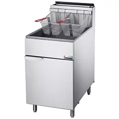 Inferno 70 Lb Natural Gas Floor Fryer 150,000 BTU