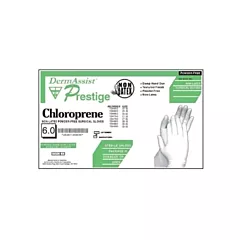 DermAssist Prestige Polychloroprene PF Surgical Glove Size 7.0, 25pr/box (VMIHC134700)