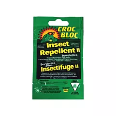Croc Bloc 6-hr Insect Repellent, Towelette, 30% DEET, 5.58 g (1240500)
