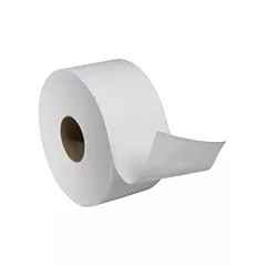 Tork Advanced Soft Mini Toilet Paper, 751', 2 Ply, Un-Perforated, White, Jumbo (14100602)