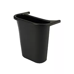 Rubbermaid Bac de recyclage latéral pour poubelle, De bureau, 5 pintes US, Plastique (FG295073BLA)