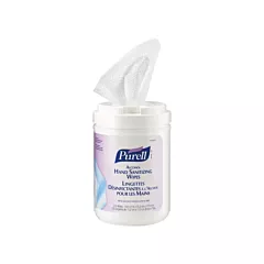 Purell Lingettes désinfectantes à l'alcool pour les mains, Contenant (9031-06-CAN00)