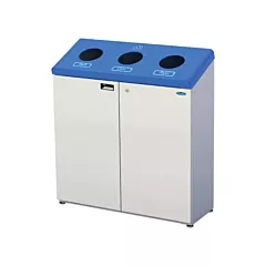 Frost Stand Alone Recycling Stations, Bulk, 53.1 US Gal., Steel (316)
