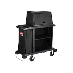 Rubbermaid Chariot d'entretien ménager compact supérieur, 49