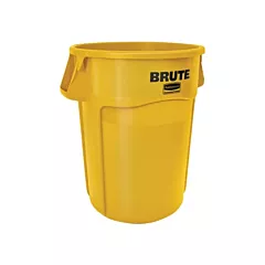 Vented Brute® Waste Container, Plastic, 55 US gal.(JE180)