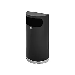 Rubbermaid Half-Round Open Top Waste Container
