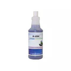 Dustbane Hi-Genic Bathroom Cleaner and Sanitizer, 1 L, Bottle (53725)