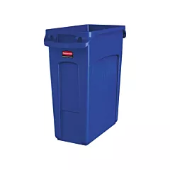 Rubbermaid Slim Jim® Vented Containers, Deskside, 16 US gal., Polyethylene (1971257)