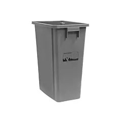 RMP Recycling & Garbage Bin, 16 US gal., Plastic