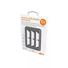 Dentec Slice™ Pointed-Tip Ceramic Utility Knife Blades, Single (2110528)