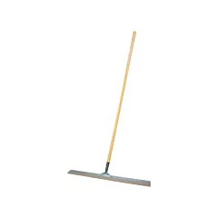 Floor Squeegee with Wooden Tapered Handle, 30