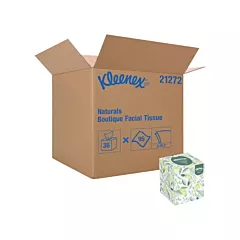 Kimberly-Clark Kleenex® Naturals Boutique* Facial Tissue, 8.3