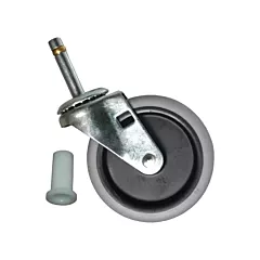 Rubbermaid Specialmade Replacement Stem Caster for Rubbermaid Cart (FG6173L10000)