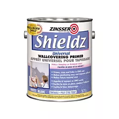 Zinsser Shieldz® Universal Wall Covering Primer, Gallon, White, 3.7 L, 3.7 L (Z02511)