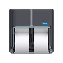 Cascades Distributeur haute capacité de papier hygiénique Pro Tandem(MC) à quatre rouleaux, 12,6