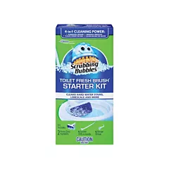 SC Johnson Scrubbing Bubbles® Fresh Brush® Toilet Brush Starter Kit, Refill (1.00629E+13)