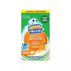 SC Johnson Scrubbing Bubbles® Fresh Brush® Toilet Brush Flushable Refills, Refill (1.00629E+13)