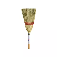 M2 Professional Lobby Corn Broom, 3-String, Wood (BC-103)