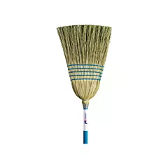 M2 Professional Light-Duty Indoor/Outdoor Corn Broom, 5-String, Wood (BC-104)