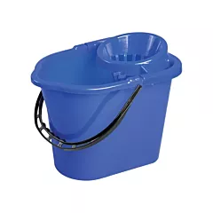 M2 Professional Mop Cone Pail, Blue, Strainer, 3.75 US Gal.(15 Quart) (PA-M1070)
