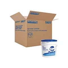 Kimberly-Clark WetTask™ Wiping System Bucket with Lid (51677)
