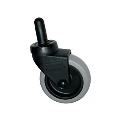 Rubbermaid Specialmade Roulette de rechange en plastique pour chariot à déchets (FG7570L20000)