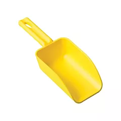 Remco Products Mini Hand Scoop, Plastic, Yellow, 16 oz. (63006)