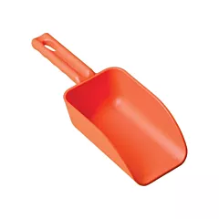 Remco Products Mini Hand Scoop, Plastic, Orange, 16 oz. (63007)