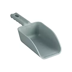 Remco Products Mini Hand Scoop, Plastic, Grey, 16 oz. (630088)