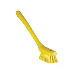 Vikan Long-Handle Cleaning Brush, 16-1/2