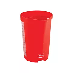 Vikan Cruche graduée, Plastique, Rouge, 65 oz (60004)