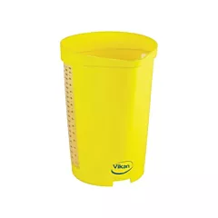 Vikan Cruche graduée, Plastique, Jaune, 65 oz (60006)