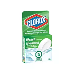 Clorox Automatic Toilet Bowl Cleaner with Bleach, 100 g, Tablet (55500010066)